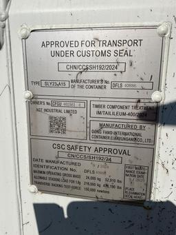 New 1 Trip 40' High Cube Multi Door Shipping Container, 1 End and 4 Side Opening Doors