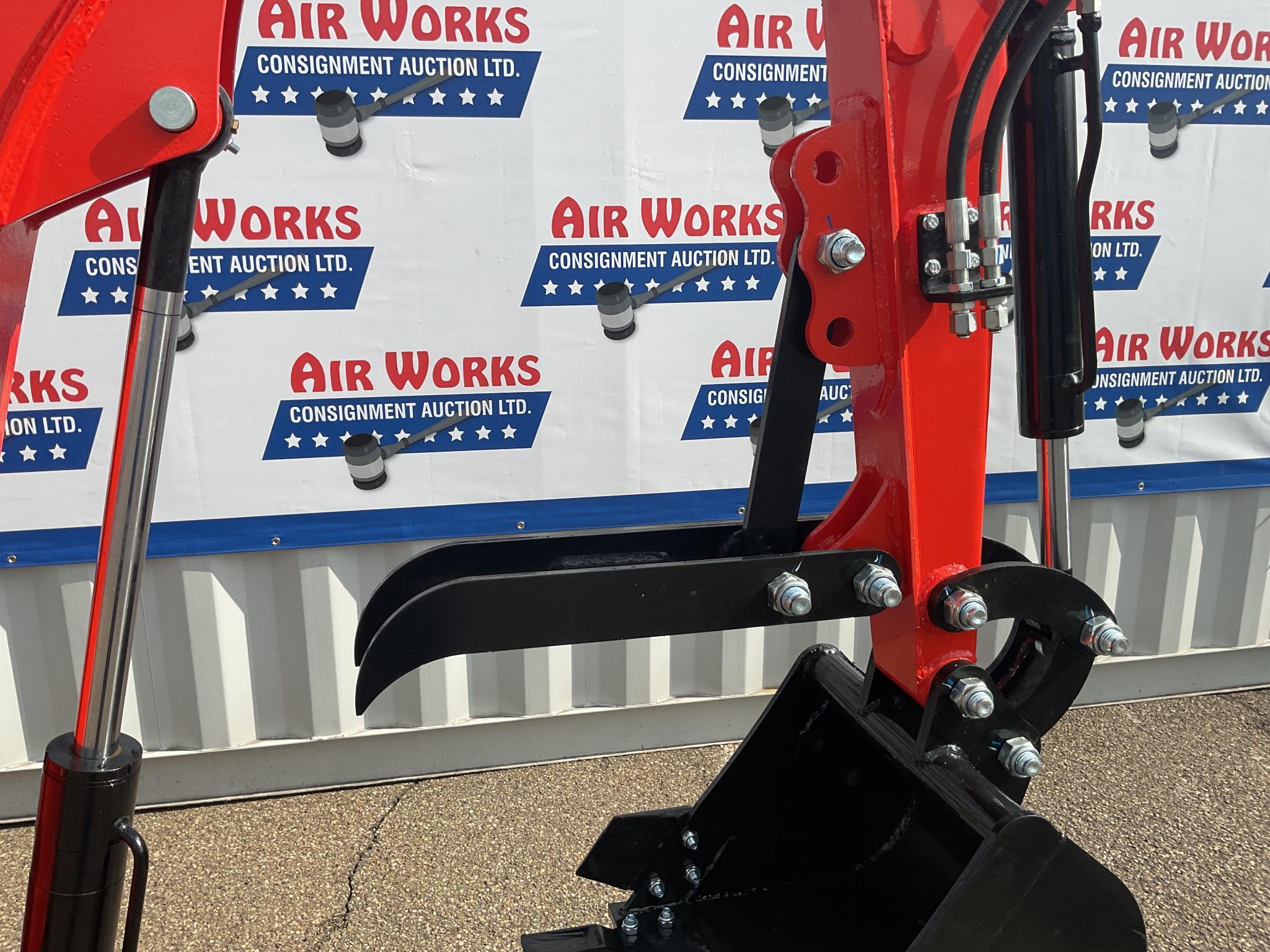New Unused AGT Model YNT18 Mini Excavator, Yanmar Diesel Engine, Swing Boom, Manual Thumb, Aux. Hyd