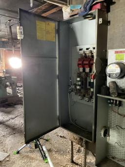 Control Panels and Breaker Boxes Mounted on 2 Walls, Located In Heuvelton, Ny.