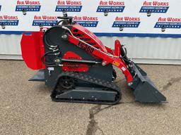 New Unused EGN Model EG360 Compact Track Loader, 13.5 Hp Gas Engine, 40" Bucket, Aux. Hydraulics