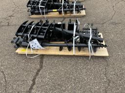 New Unused Miva 9 Pc. Mini Excavator Attachment Set
