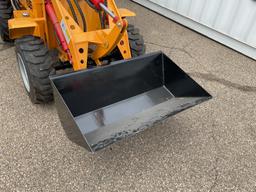New Unused Fland Model FL45 Articulated Wheel loader, 13 Hp Gas Engine, 4 Wheel Drive, LED Lights