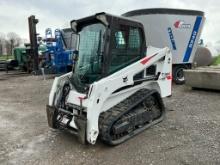 2015 Bobcat Model T450 Track Loader, 1,715 Hours, Cab, Heat/Ac, Located In Salem, Ohio