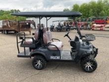 New Unused 2025 IR Model IRGC80 Electric Golf Cart, 60 Volt, 12" Off Road Tires, 4 Luxury Seats