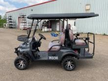 New Unused 2025 IR Model IRGC80 Electric Golf Cart, 60 Volt, 12" Off Road Tires, 4 Luxury Seats
