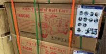 New Unused 2025 IR Model IRGC40 Electric Mini Golf Cart, 60 Volt, 3 Speed,