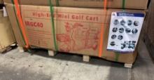 New Unused 2025 IR Model IRGC40 Electric Mini Golf Cart, 60 Volt, 3 Speed,