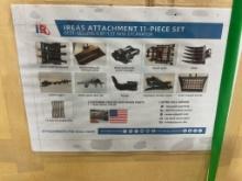 New Unused IREAS 11 Pc. Mini Excavator Attachment Set