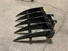 New Unused IR Rake Mini Excavator Attachment