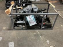 New Unused Mower King Model SSECAG-Y Auger Skid Loader Attachment Set, Includes 6", 12" and 14" Bit