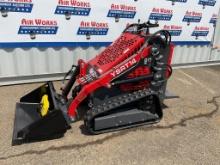 New Unused AGT Model YSRT14 Compact Track Loader, 13.5 Hp Gas Engine Bucket, Aux. Hyd, Rubber Tracks