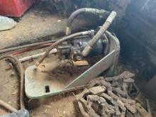 Large Hydraulic Motor With Heavy Duty Mounting Bracket, Located In Heuvelton, Ny.