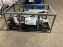 New Unused Mower King Model SSECAG-Y Auger Skid Loader Attachment Set, Includes 6", 12" and 14" Bit