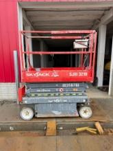 2015 Skyjack Model SJ III-3219 Scissor Lift, 19' Platform Height, 24 Volt, Located In Apple Creek,