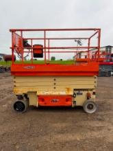 2017 JLG Model 3246 ES Scissor Lift, 32' Platform Height, 24 Volt, Located In Apple Creek, Ohio