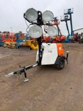 Generac Model MLT6SK-STD3 Towable Light Tower, 6000 Watt, 1,817 Hours, Located In Apple Creek, Ohio
