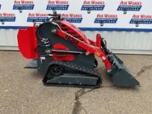 New Unused EGN Model EG360 Compact Track Loader, 13.5 Hp Gas Engine, 40" Bucket, Aux. Hydraulics