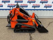 New Unused EGN Model EG36C Compact Track Loader, 15 Hp Gas Engine, 40" Bucket, Aux. Hydraulics