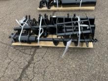 New Unused Miva 9 Pc. Mini Excavator Attachment Set