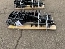 New Unused Miva 9 Pc. Mini Excavator Attachment Set