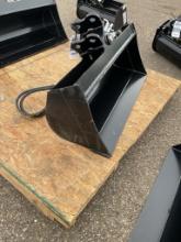 New Unused MIVA 32" Tilting Bucket Mini Excavator Attachment