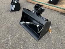 New Unused MIVA 24" Tilting Bucket Mini Excavator Attachment