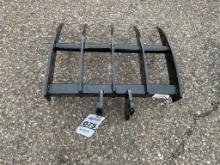 New Unused Miva Mini Excavator Rake Attachment