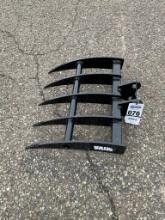 New Unused Miva Mini Excavator Rake Attachment