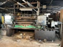 Veneer Lathe, 6' Long Capacity, 220/440 Volt 3 Phase and Hydraulic Powered, Located In Heuvelton, Ny