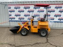 New Unused Fland Model FL45 Articulated Wheel loader, 13 Hp Gas Engine, 4 Wheel Drive, LED Lights