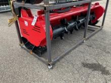 New Unused GIYI 72" Mulcher Skid Loader Attachment, 30 Teeth