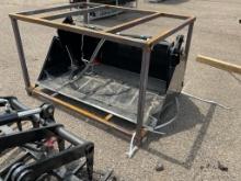 New Unused GIYI 4 in 1 Skid Loader Bucket Attachment
