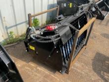 New Unused GIYI Model GY-MB27F Mixing Bucket skid Loader Attachment, 48" Wide