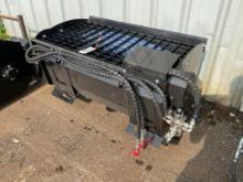 New Unused GIYI Model GY-M48 Mixing Bucket skid Loader Attachment, 48" Wide