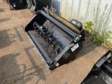 New Unused GIYI Model GY-FM57 Flail Mower Skid Loader Attachment, 72" wide