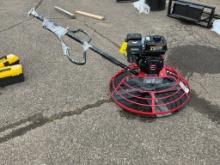 New Unused MMS Model MS-1 Power Trowel, 196cc Gas Engine