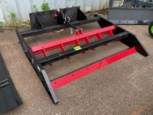 New Unused GIYI Model GY-FR70 Flat Ripper Skid Loader Attachment, 70" wide