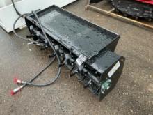New Unused GIYI Model GY-RT57 Rotary Tiller Skid Loader Attachment, 57" Wide