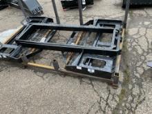 New Unused GIYI Pallet Forks Skid Loader Attachment with 60" Forks