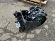 New Unused GIYI Model GY-W307 Compaction Wheel Excavator Attachment, Fit to 307 excavator
