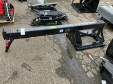 New Unused GIYI Model GY-TB47 Extendable Forklift Boom Attachment, 3300 Lbs. Cap, Extends To 132"