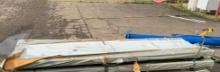 New Unused SKLP Galvalume Steel Roofing, 100 Sheets 118" Long