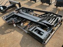 New Unused GIYI Pallet Forks Skid Loader Attachment with 60" Forks