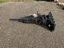 New Unused GIYI Model GY-P45 Breaker Hammer Mini Skid Loader Attachment