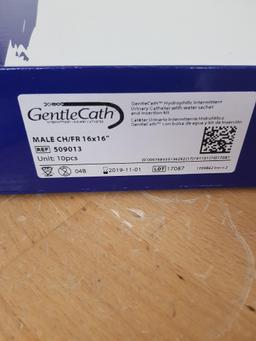 BOX OF 10 GENTLE CATH URINARY CATHETER
