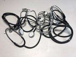 LOT OF STETHOSCOPES