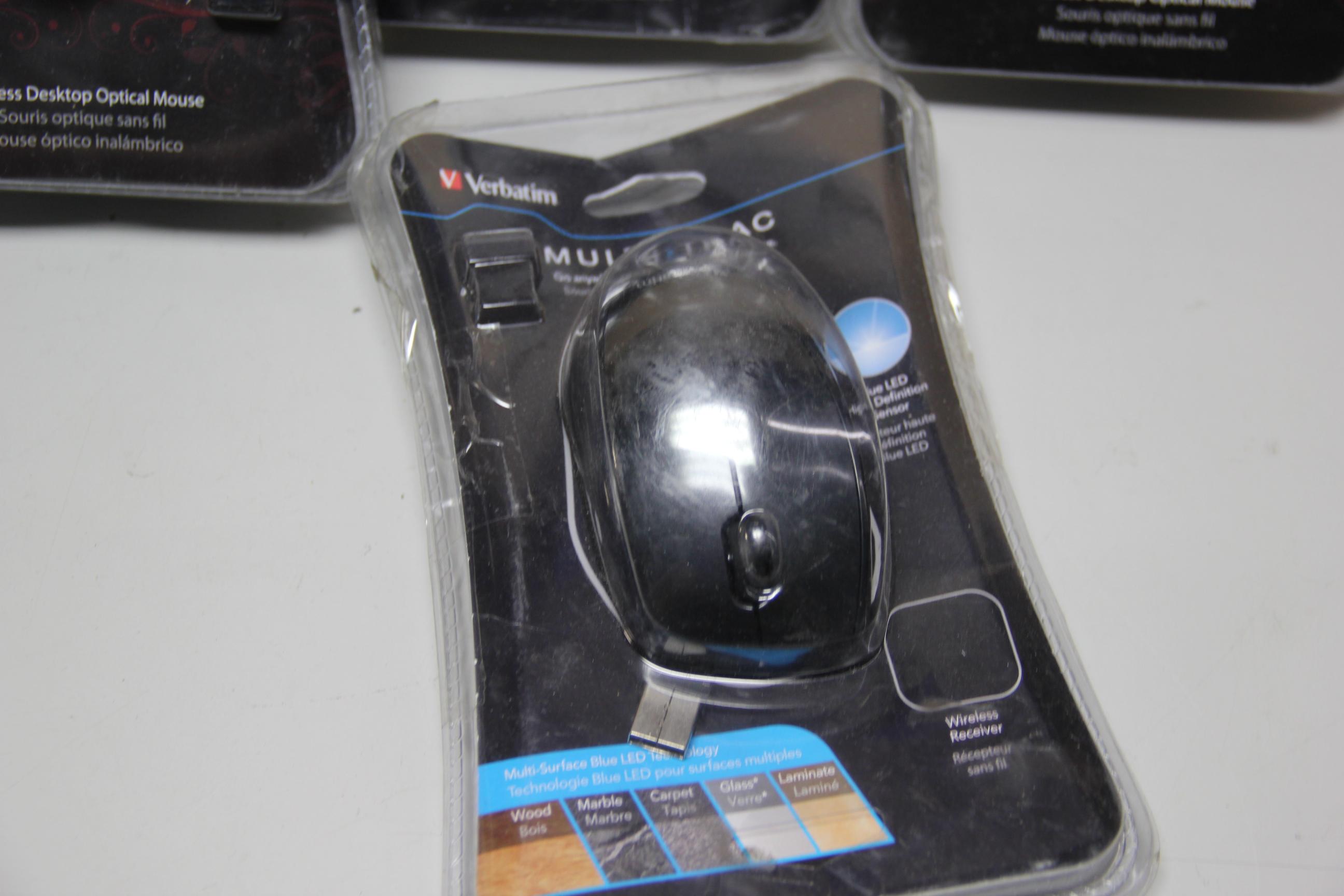 LOT OF WIRELESS COMPUTER MICE