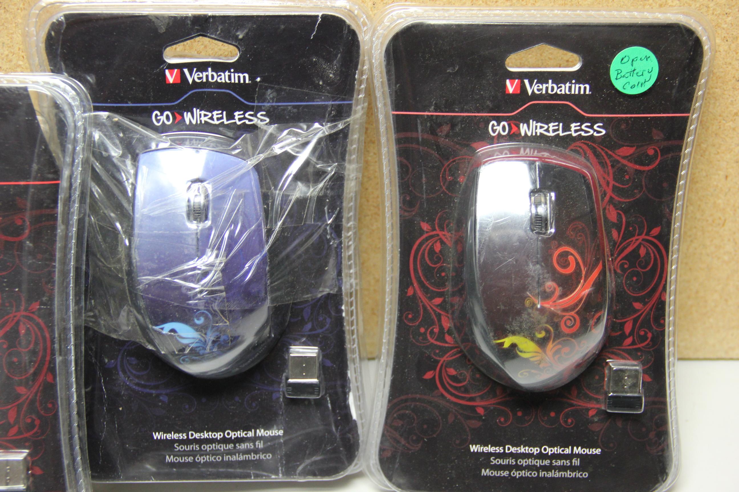 LOT OF WIRELESS COMPUTER MICE