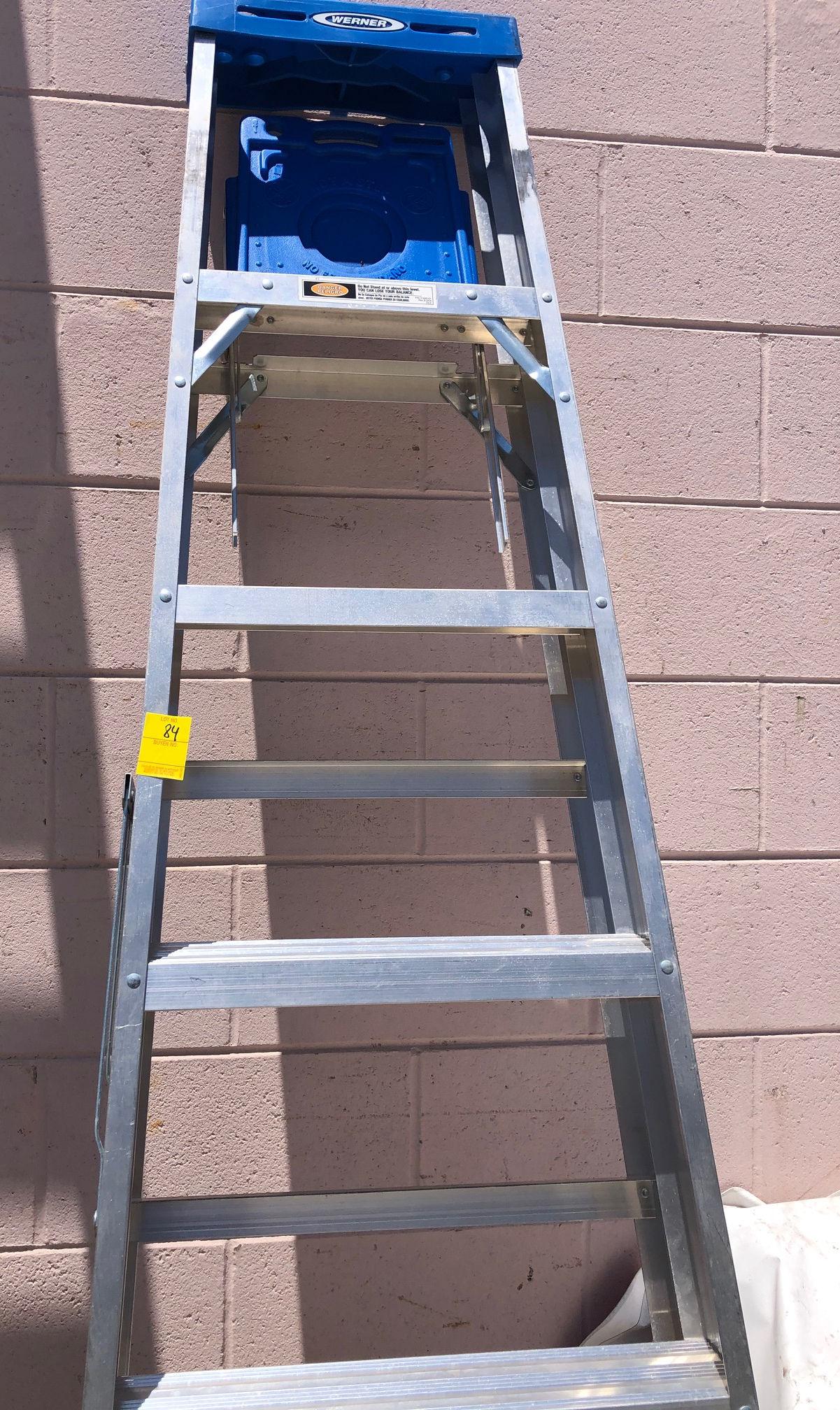 WERNER 8 FT. FOLDING LADDER