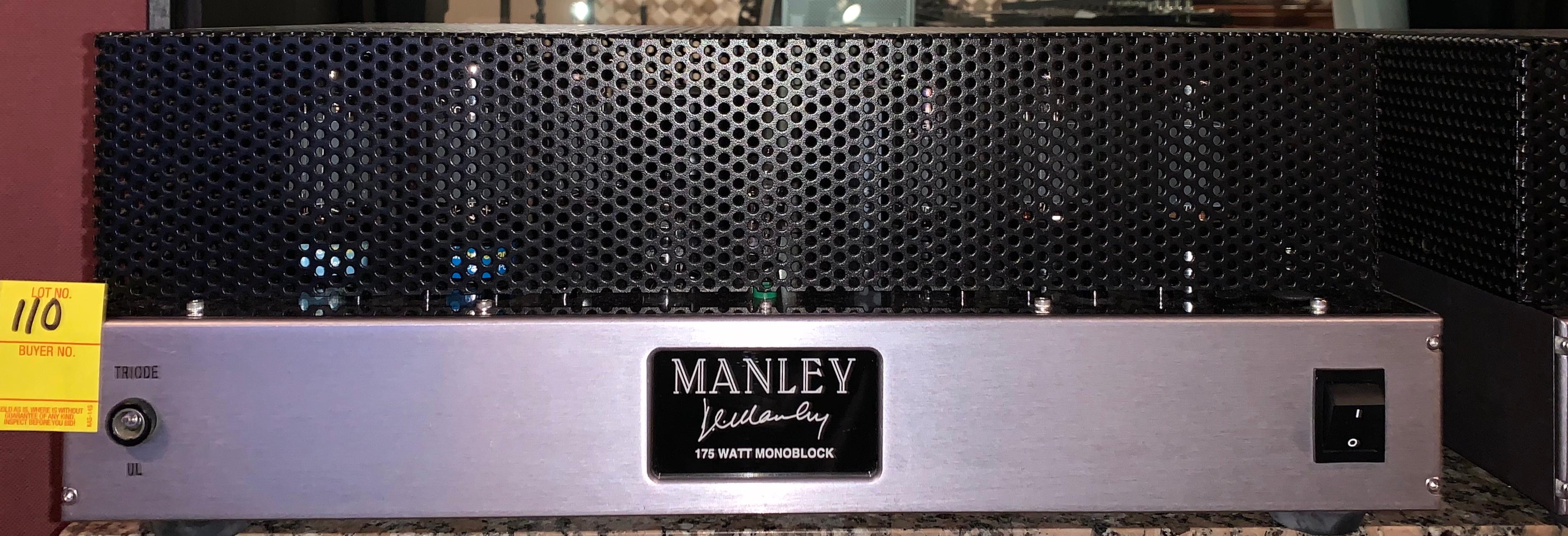 MANLEY 175 Watt MONOBLOCK Amplifier